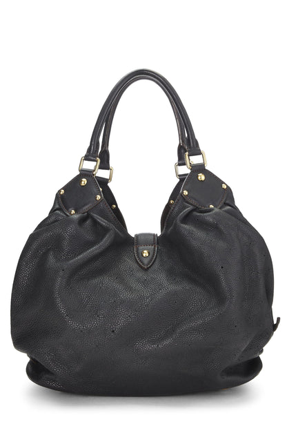 Louis Vuitton,  Black Monogram Mahina Large, Black