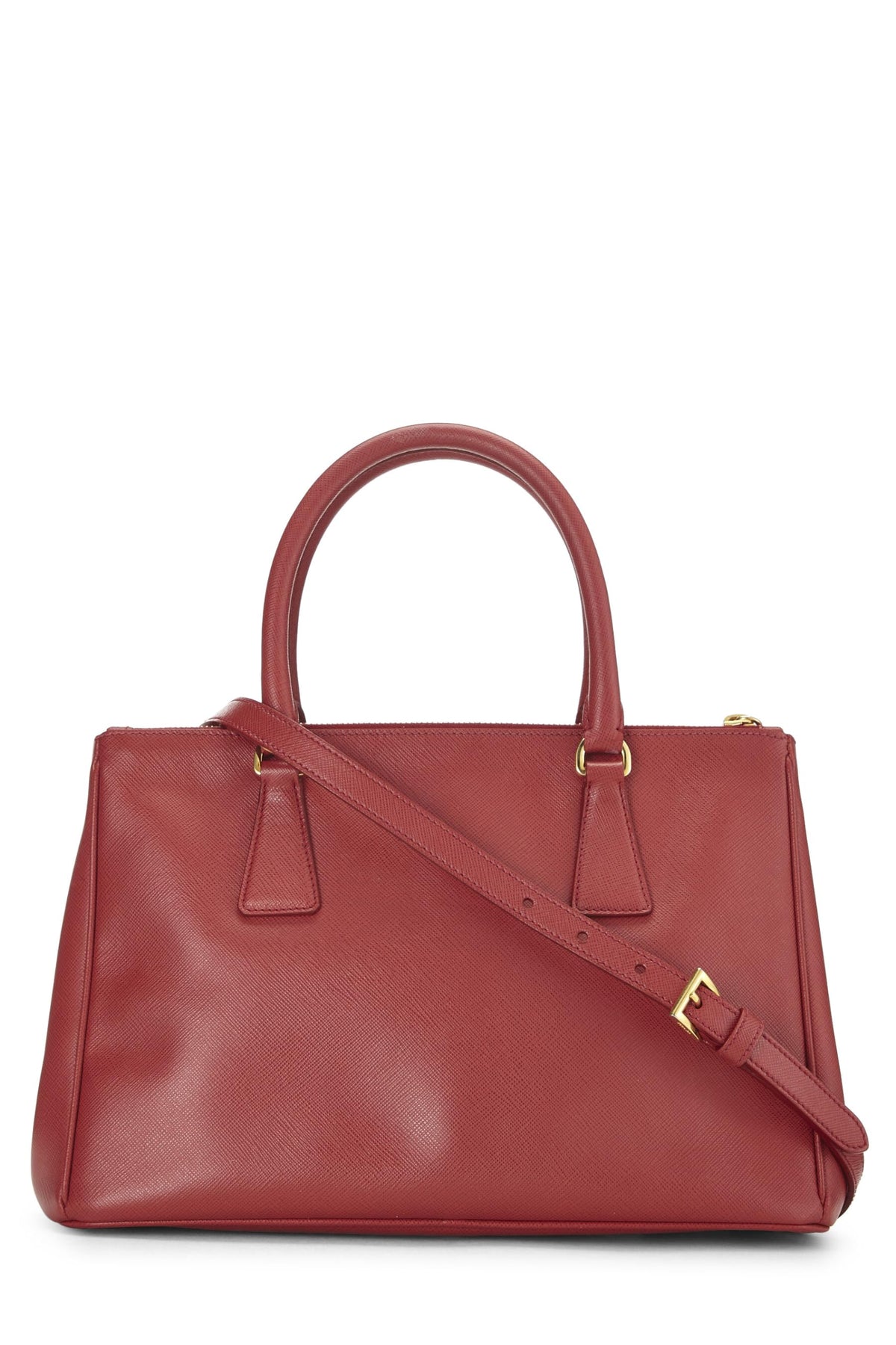 Prada,  Red Saffiano Executive Tote Medium, Red