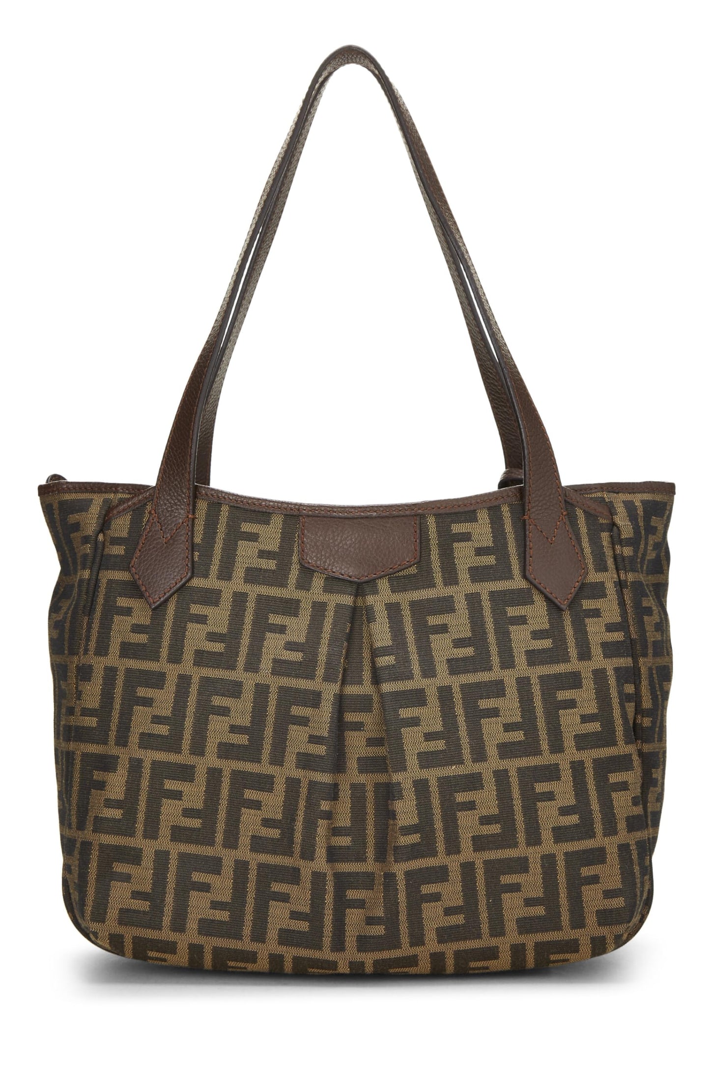 Fendi,  Brown Zucca Canvas Grand Shopping Tote Medium, Brown