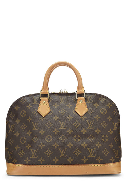 Louis Vuitton,  Monogram Canvas Alma PM, Brown