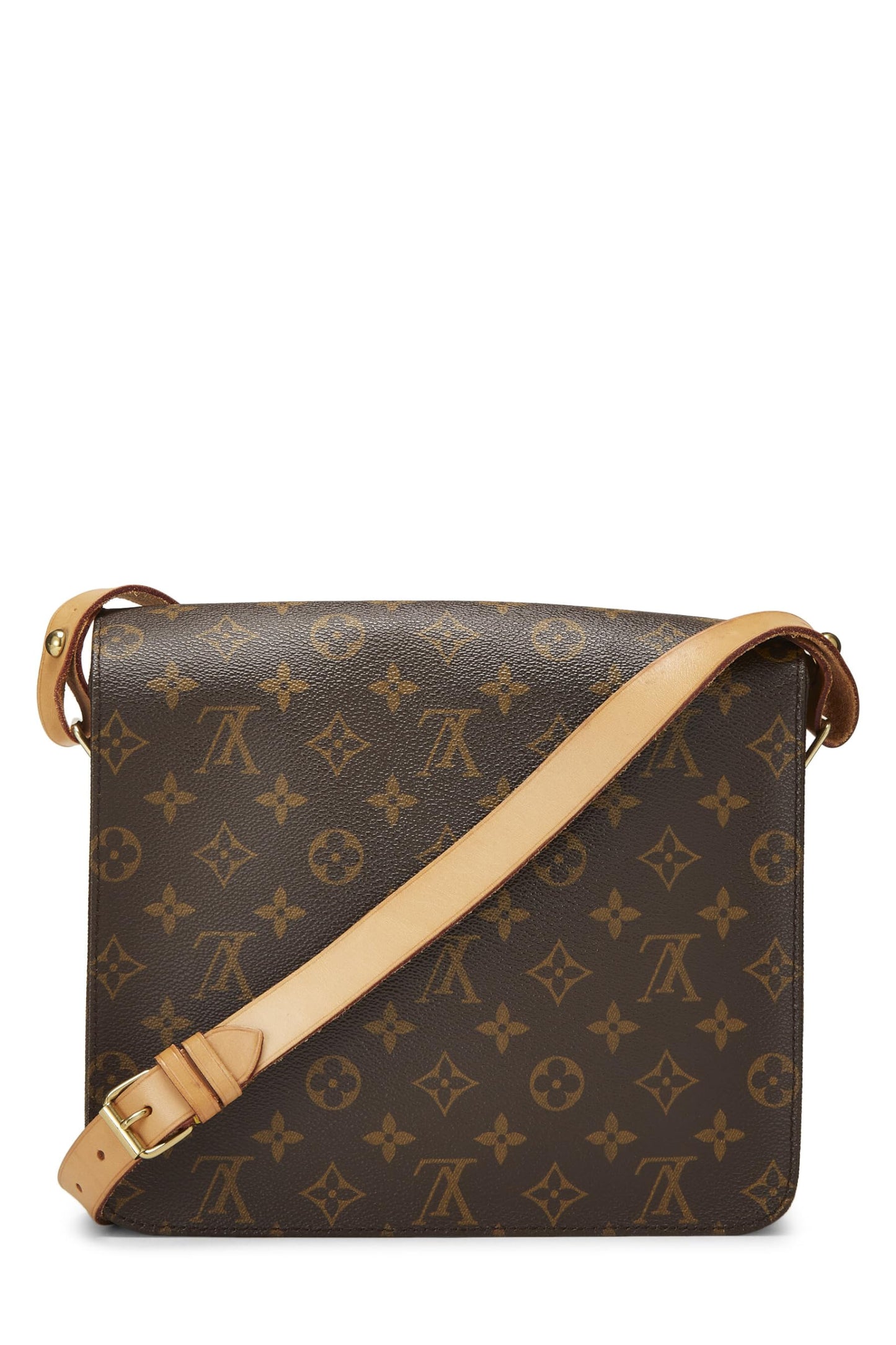 Louis Vuitton,  Monogram Canvas Cartouchiere GM, Brown