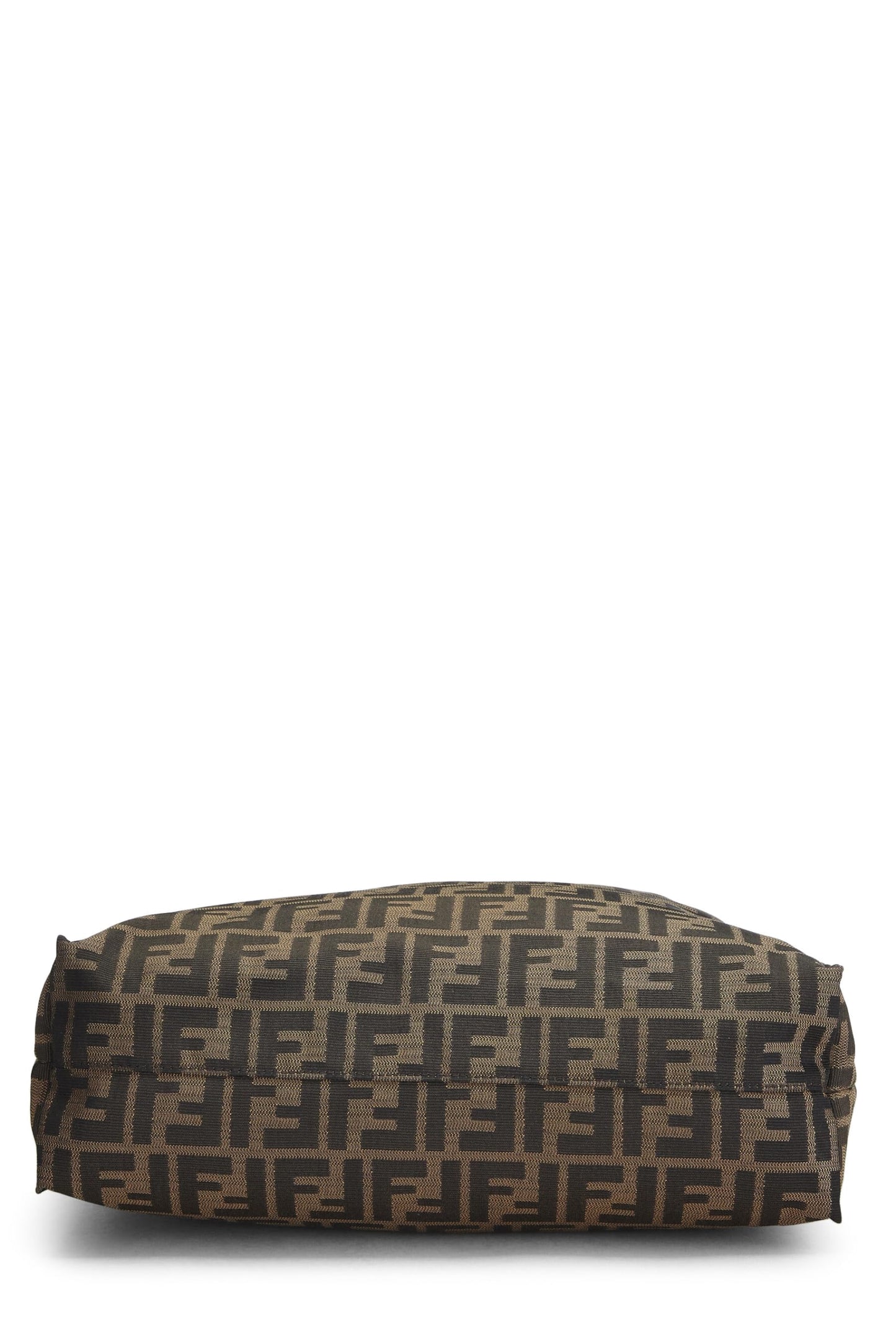 Fendi,  Brown Zucca Canvas Vertical Tote Medium, Red