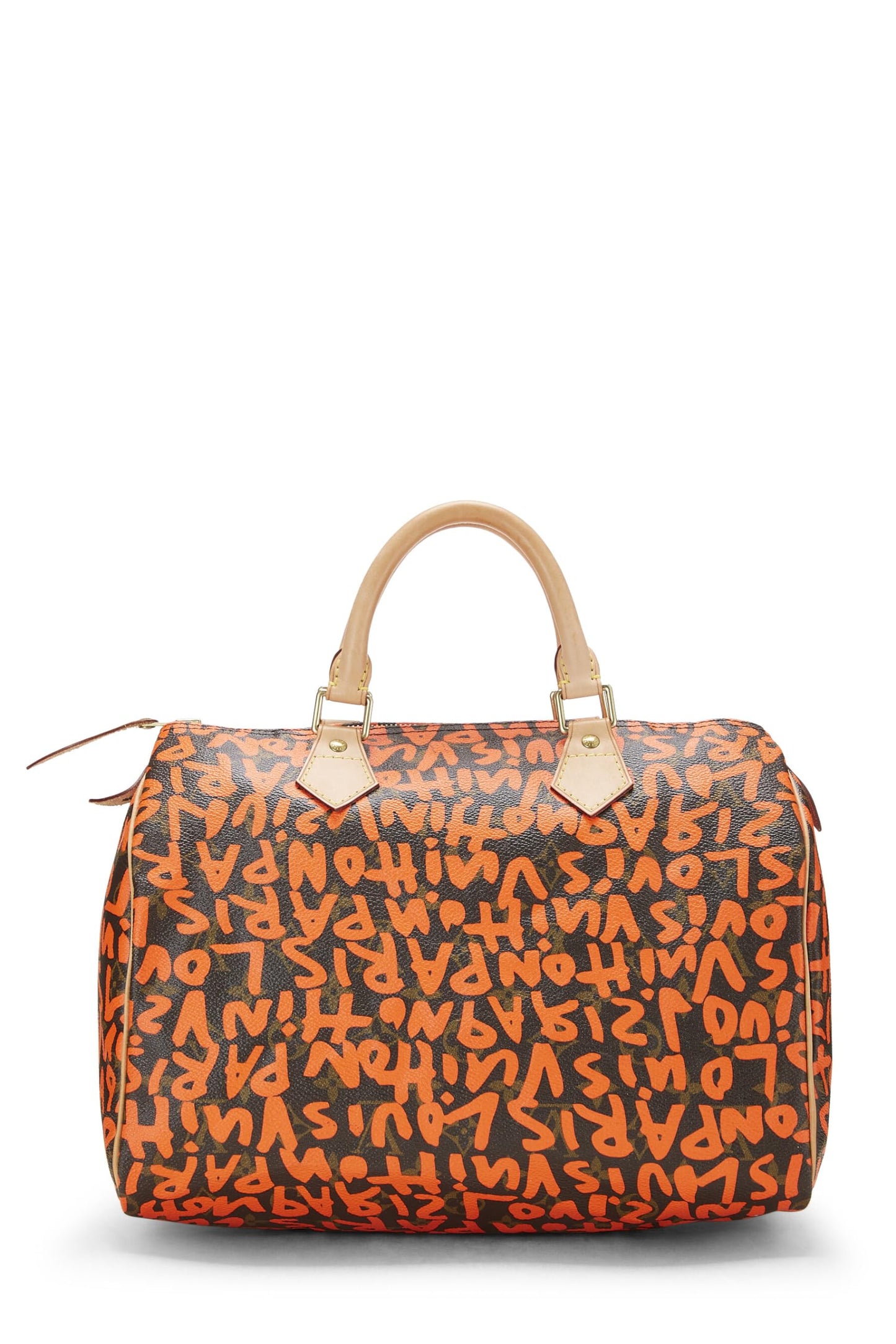 Louis Vuitton,  Stephen Sprouse x Louis Vuitton Orange Graffiti Speedy 30, Orange