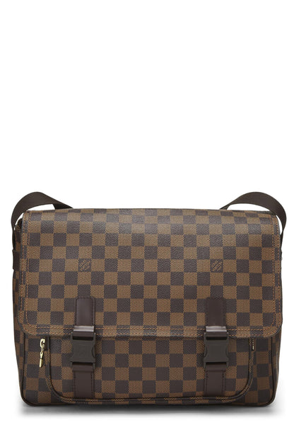 Louis Vuitton,  Damier Ebene Messenger Melville, Brown