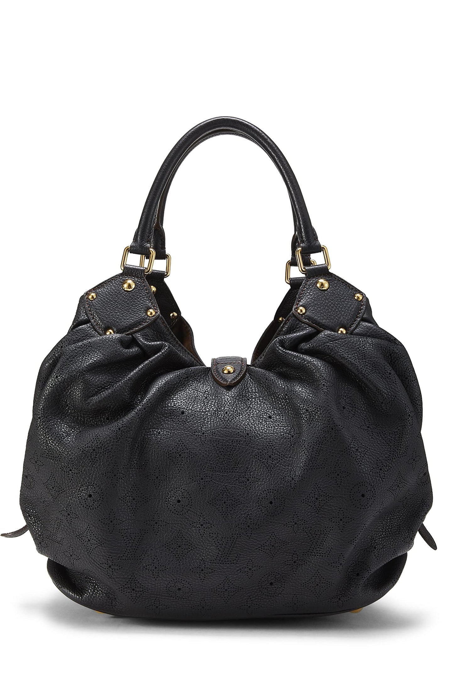 Louis Vuitton,  Black Monogram Mahina Large, Black