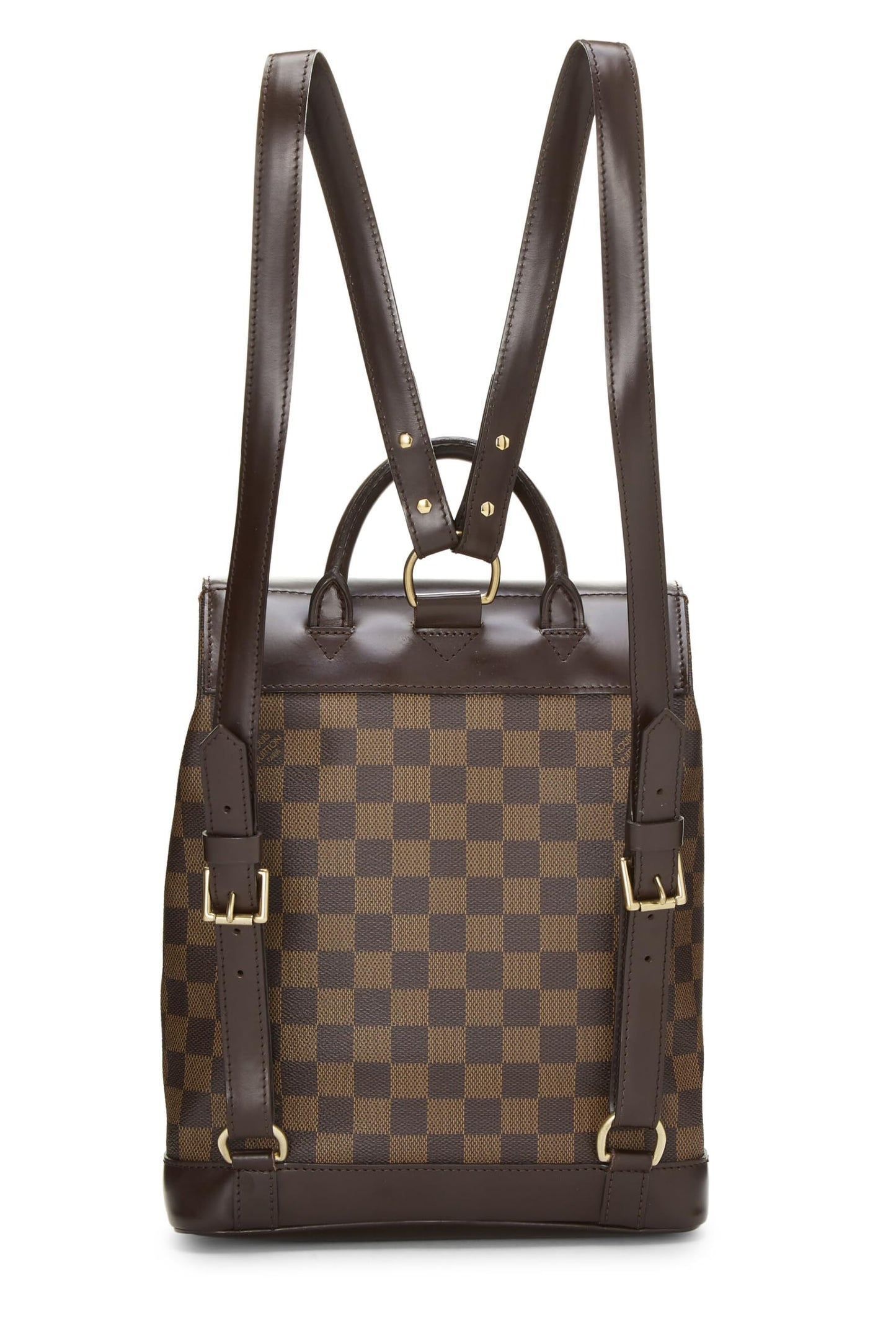 Louis Vuitton,  Damier Ebene Soho, Brown