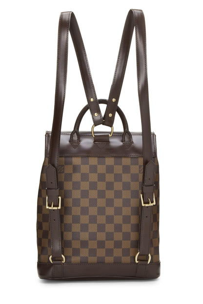 Louis Vuitton,  Damier Ebene Soho, Brown