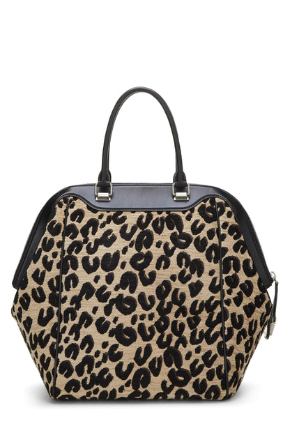 Louis Vuitton,  Stephen Sprouse x Louis Vuitton Leopard North South, Black