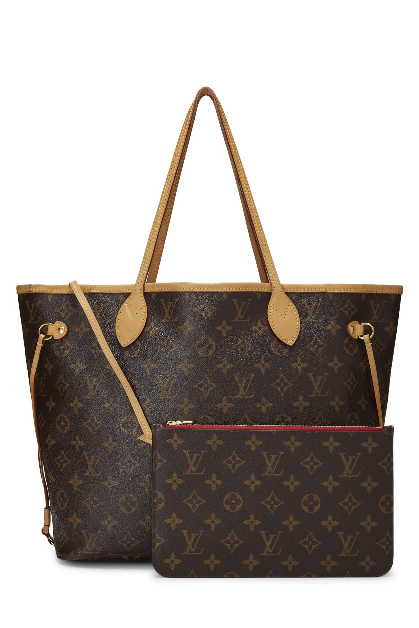 Louis Vuitton,  Monogram Canvas Neo Neverfull MM, Red