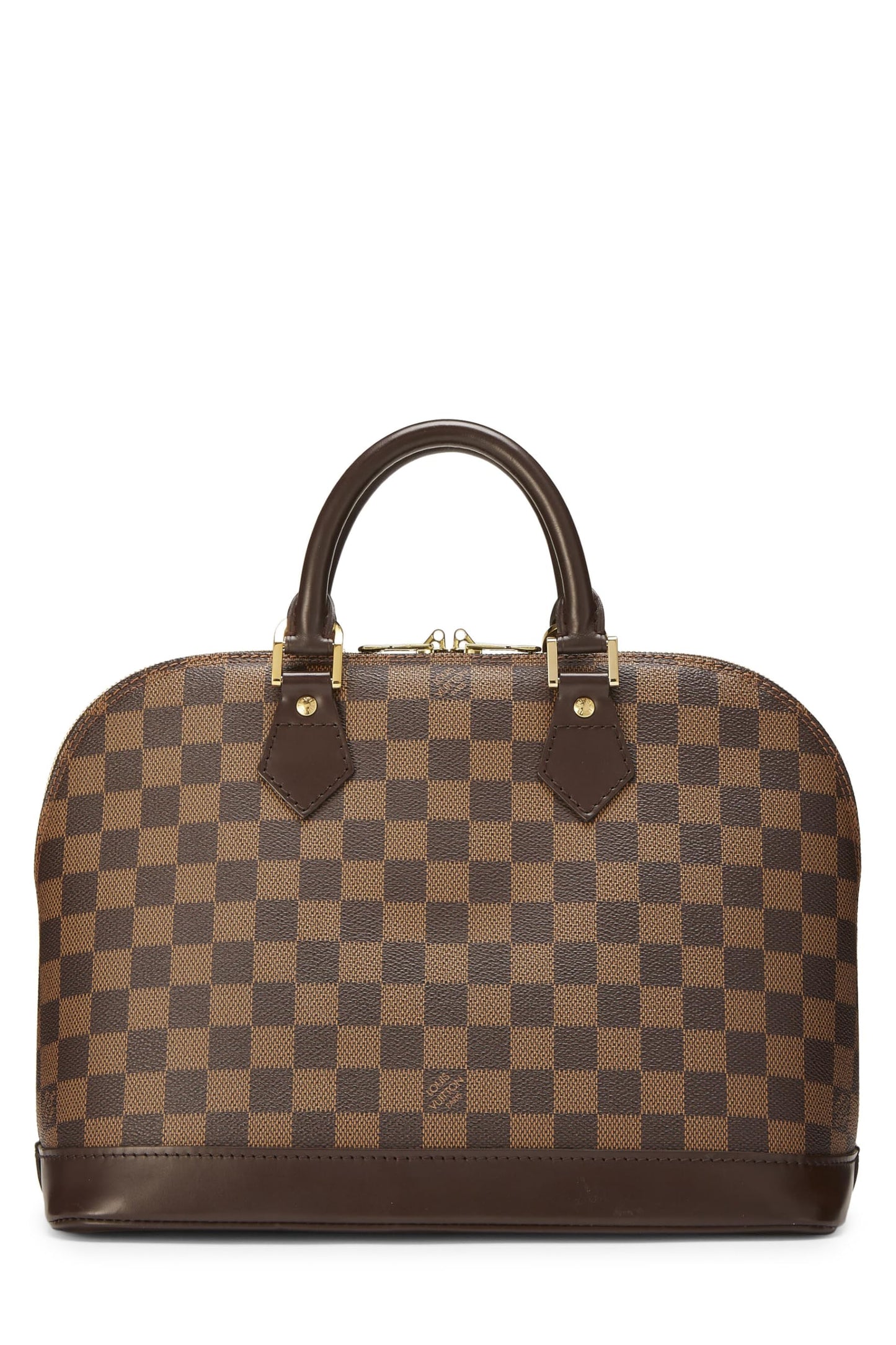 Louis Vuitton,  Damier Ebene Alma PM, Brown