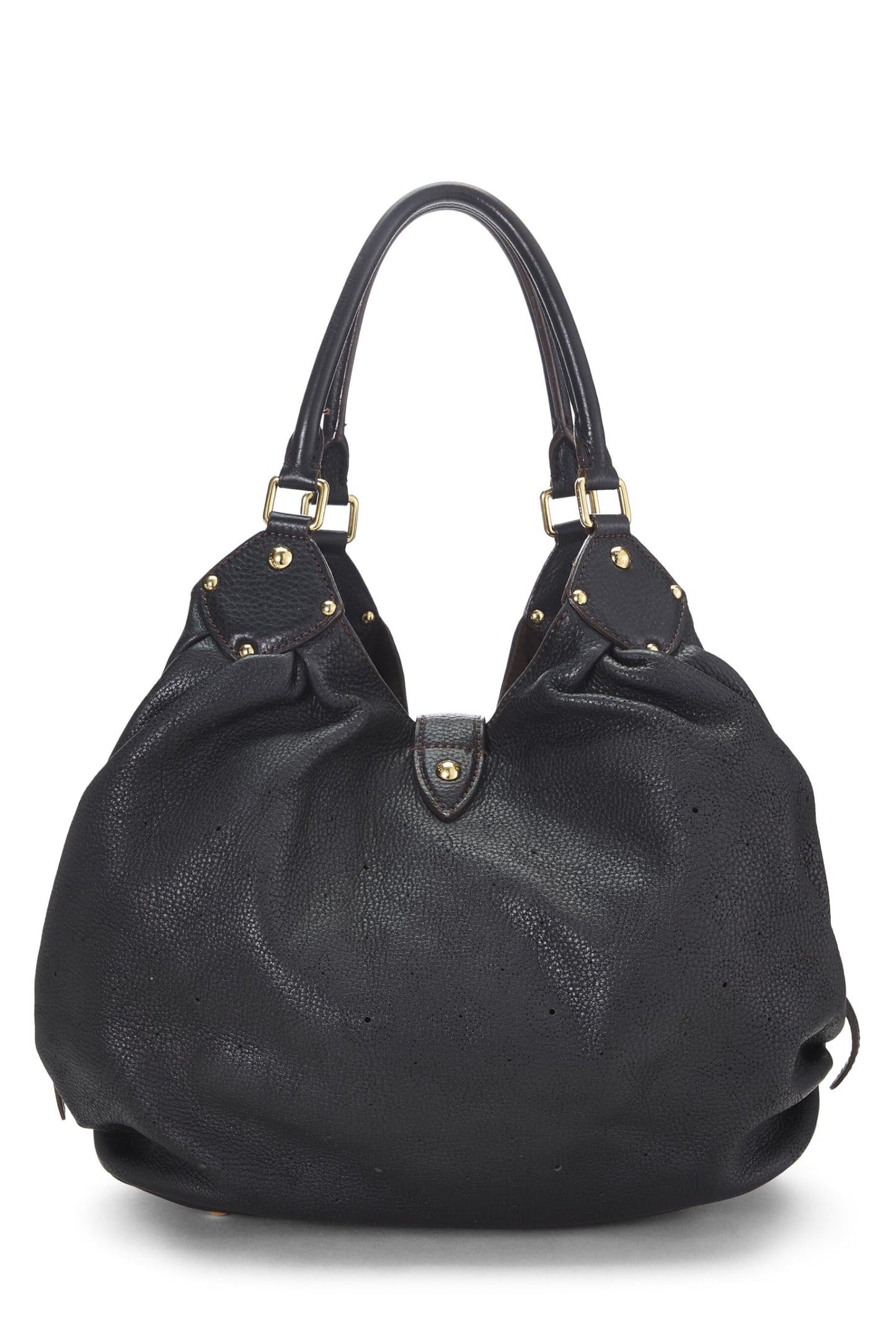 Louis Vuitton,  Black Monogram Mahina Large, Black