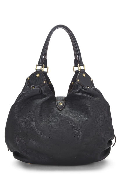 Louis Vuitton,  Black Monogram Mahina Large, Black