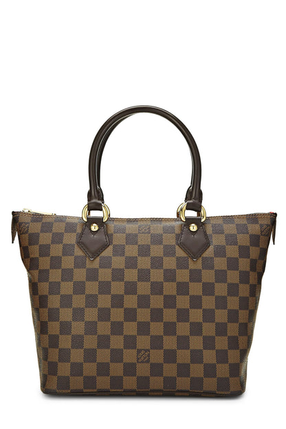 Louis Vuitton,  Damier Ebene Saleya PM, Brown