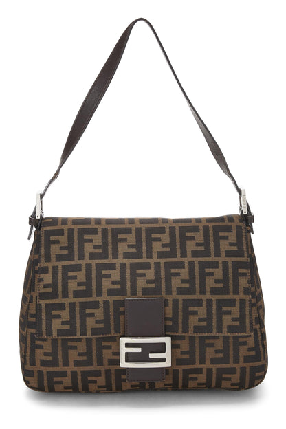 Fendi,  Brown Zucca Canvas Mama, Brown