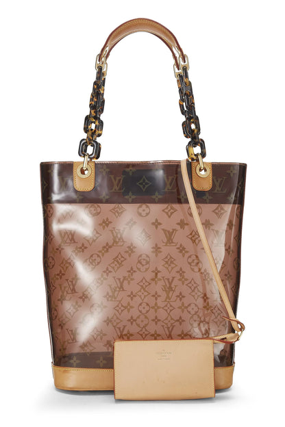 Louis Vuitton,  Brown Monogram Vinyl Ambre Cabas MM, Brown