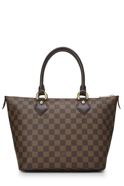 Louis Vuitton,  Damier Ebene Saleya PM, Brown