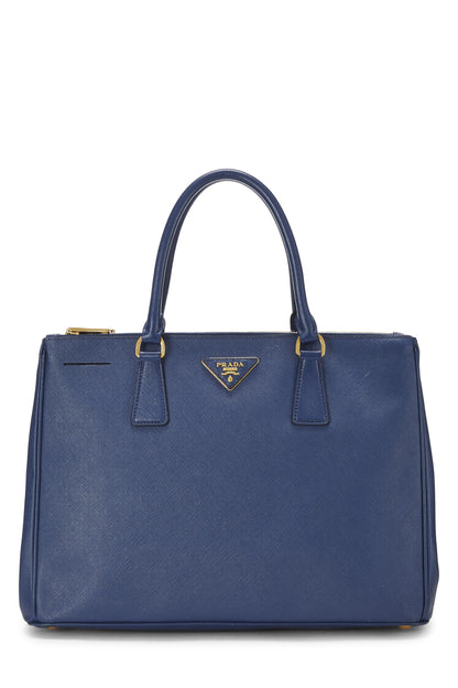 Prada,  Blue Saffiano Executive Tote Medium, Navy