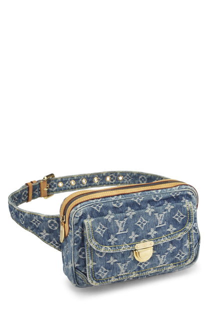 Louis Vuitton,  Monogram Denim Bumbag, Blue