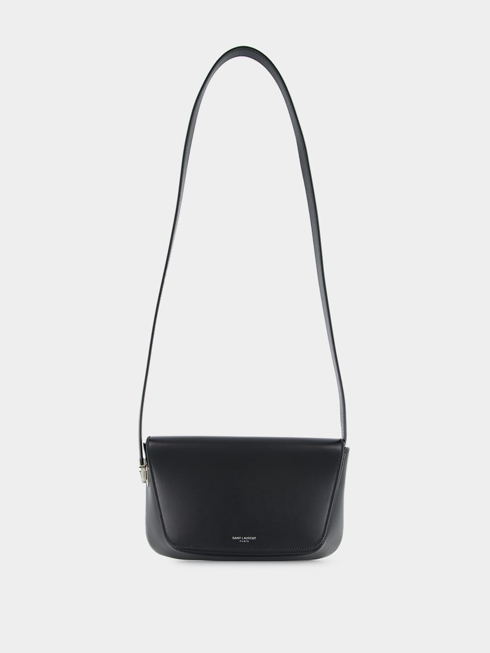 Black Small Leather Crossbody Bag