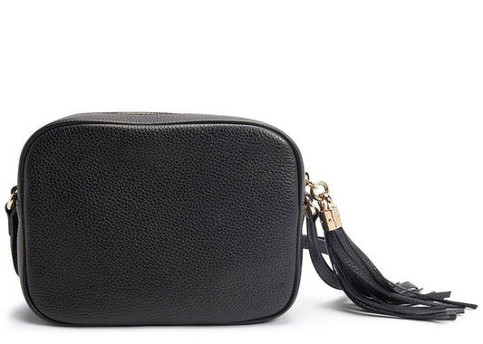 Gucci Soho Small Leather Disco Bag Black