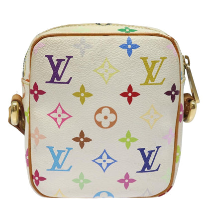 LOUIS VUITTON Monogram Multicolor lift Shoulder Bag White M40055 LV Auth 82140