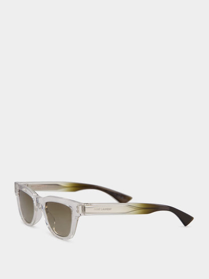 Crystal Green Wellington Sunglasses