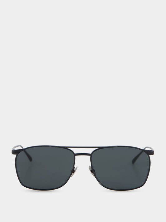 Black Vincent Metal Sunglasses