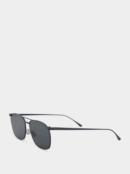 Black Vincent Metal Sunglasses