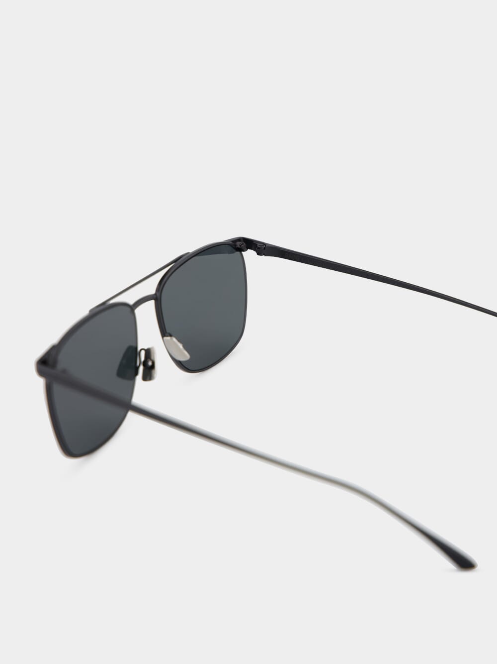 Black Vincent Metal Sunglasses