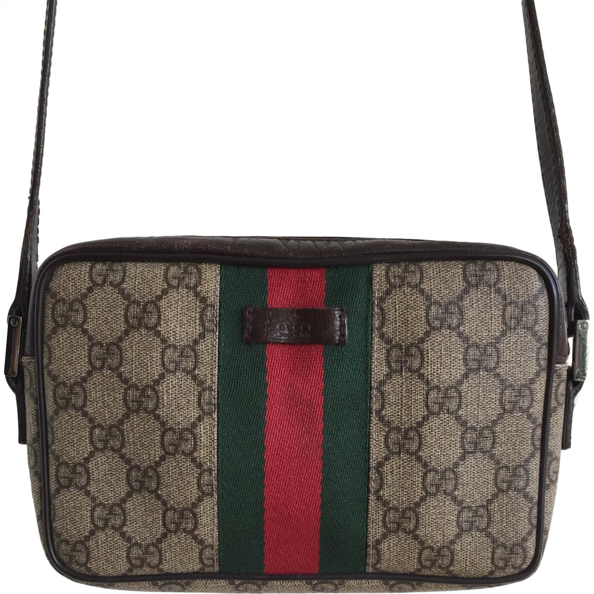 Gucci beige cloth handbag