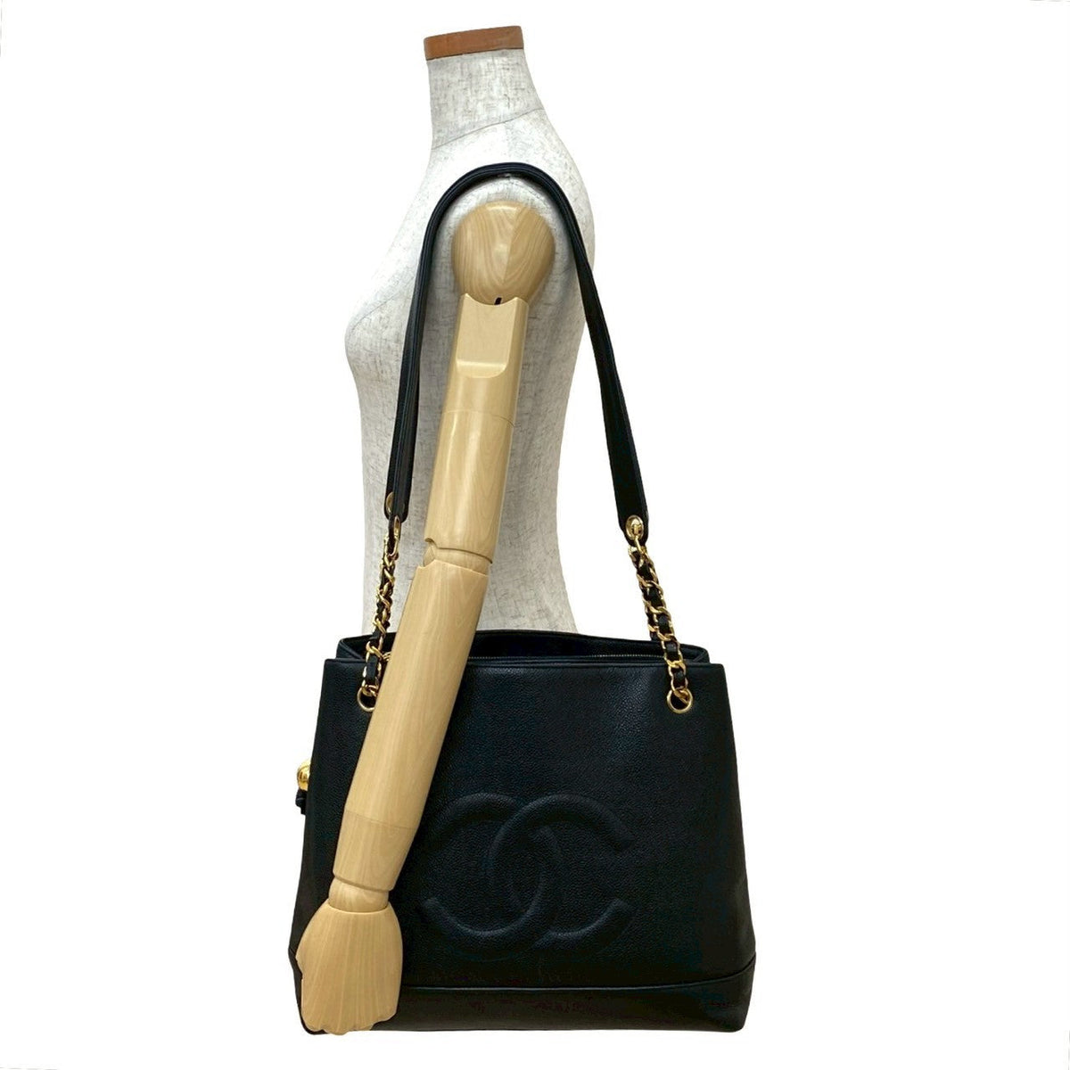 Chanel Coco Mark Caviar Skin 2way Bag