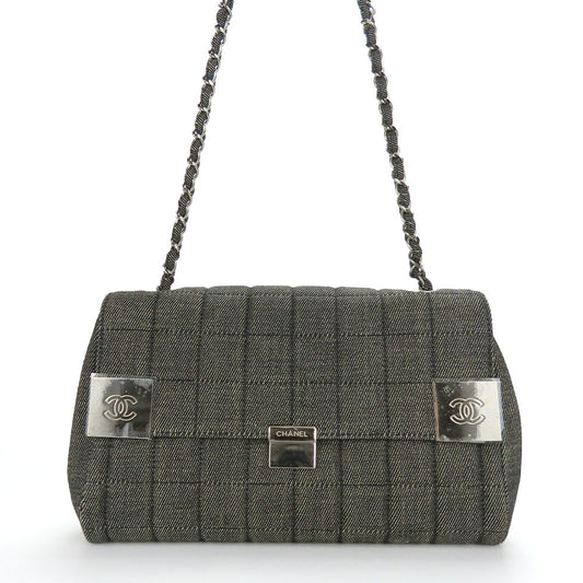 Chanel Denim Shoulder Bag A17567