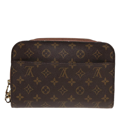 LOUIS VUITTON Monogram Orsay Clutch Bag M51790 LV Auth 82418