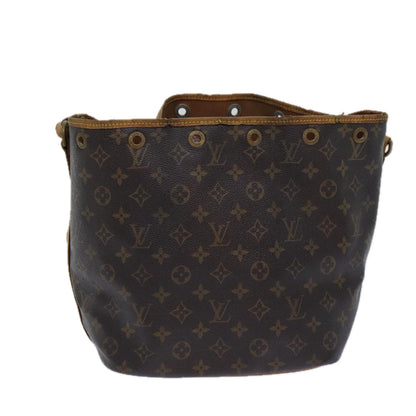 LOUIS VUITTON Monogram Petit Noe Shoulder Bag M42226 LV Auth 82556