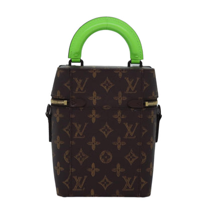 LOUIS VUITTON Monogram Vertical Box Shoulder Bag M59664 LV Auth 82618A