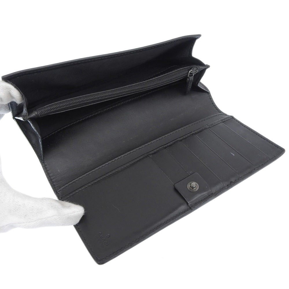 Gucci -- Black Leather Wallet