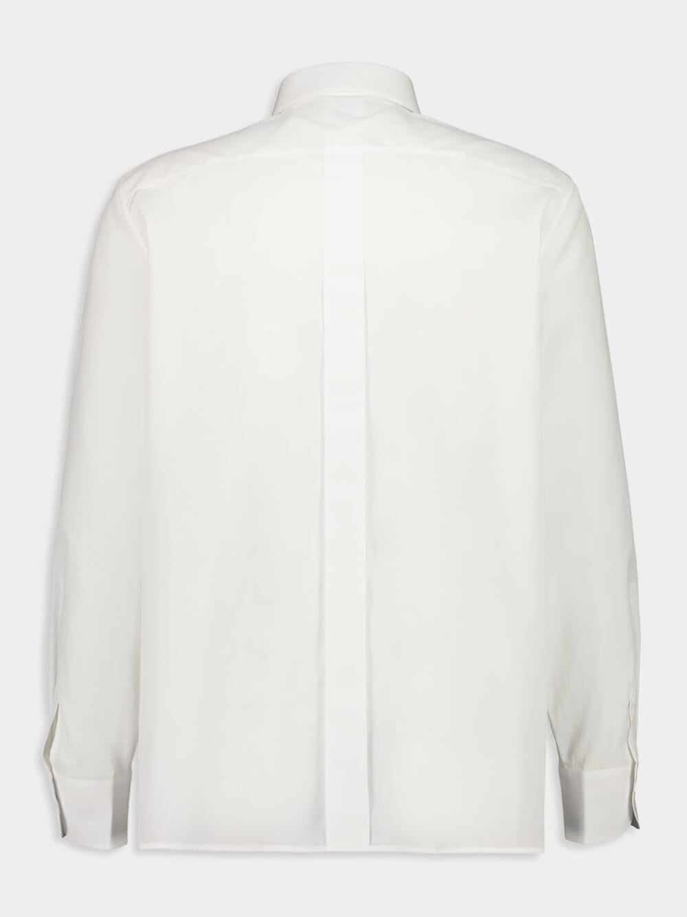 Cassandre Shirt in Blanc Cotton Poplin