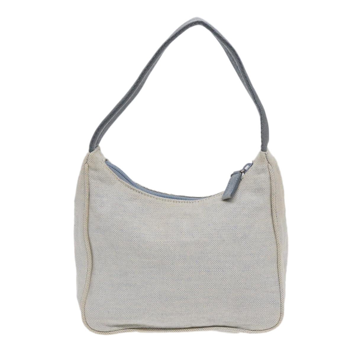 PRADA Sports Accessory Pouch Canvas Light Blue Auth 82691