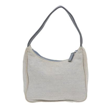 PRADA Sports Accessory Pouch Canvas Light Blue Auth 82691