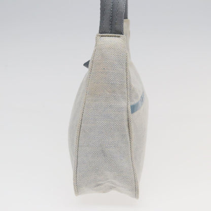 PRADA Sports Accessory Pouch Canvas Light Blue Auth 82691