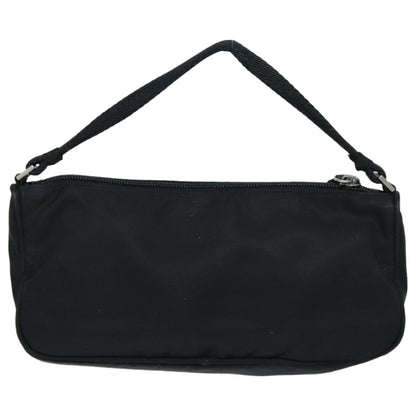 PRADA Accessory Pouch Nylon Black Auth 82863