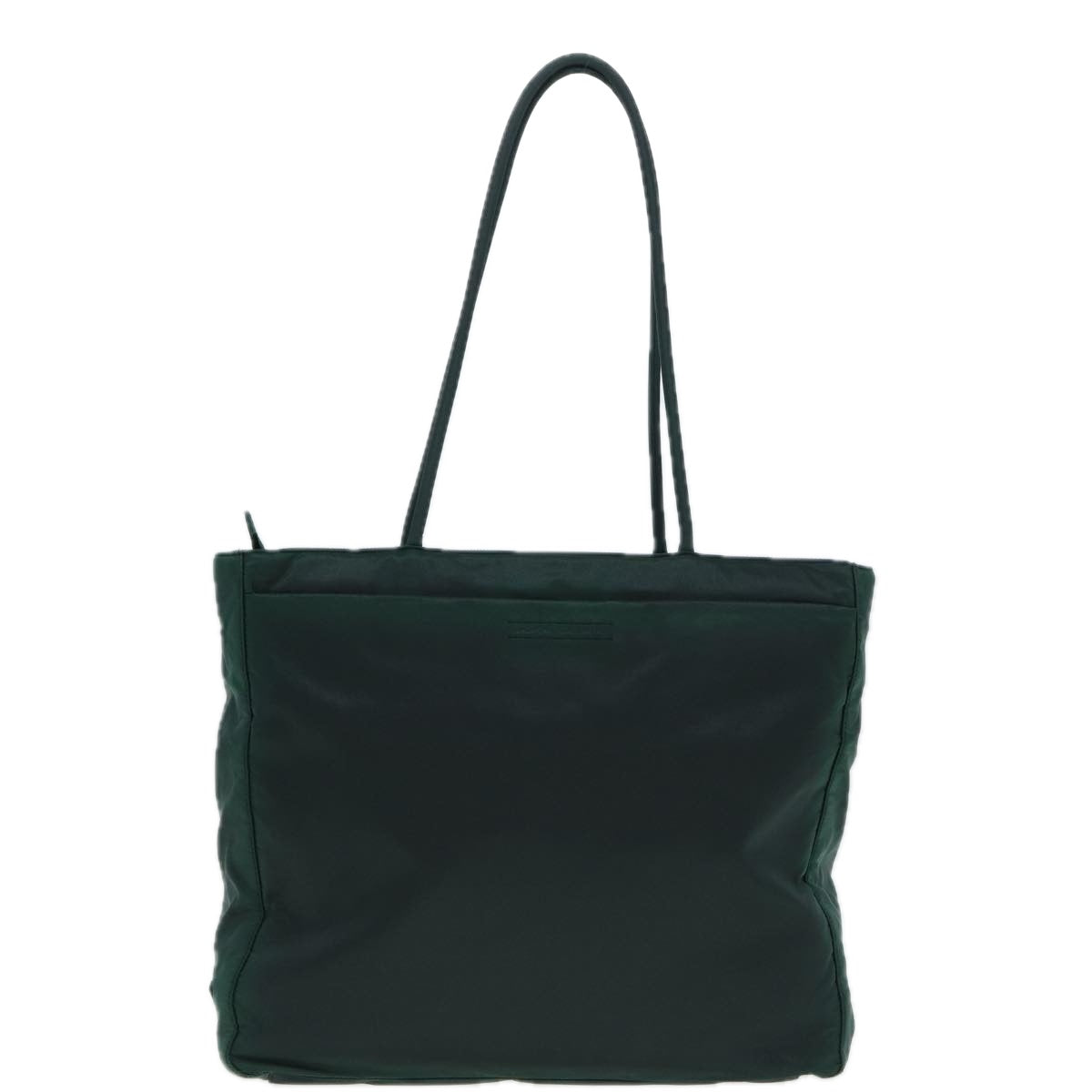 PRADA Tote Bag Nylon Green Auth 82880