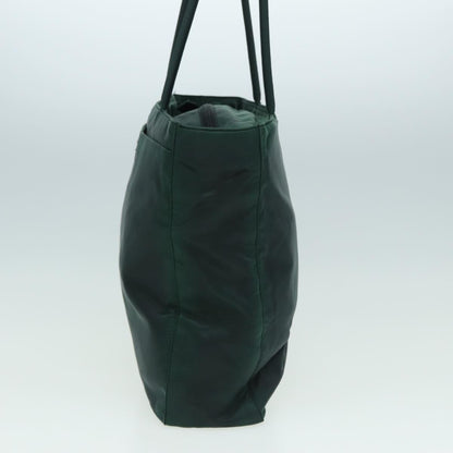 PRADA Tote Bag Nylon Green Auth 82880