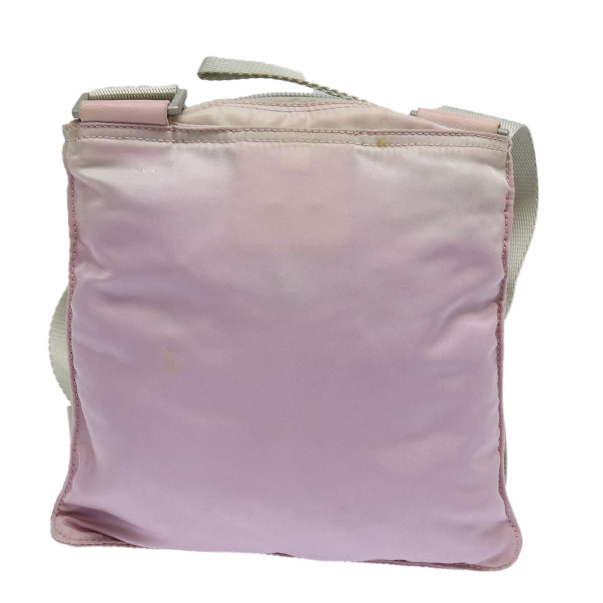 PRADA Shoulder Bag Nylon Pink Auth 82886