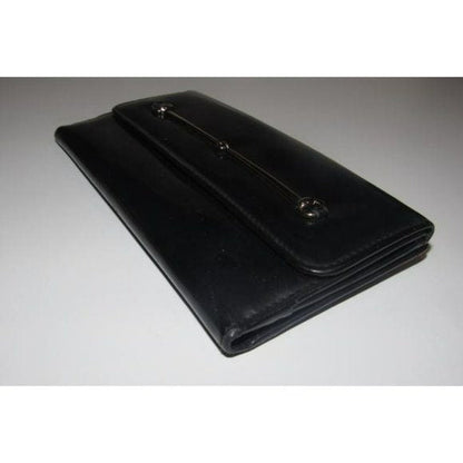 Tom Ford era Gucci Black Patent Horsebit Bi-fold