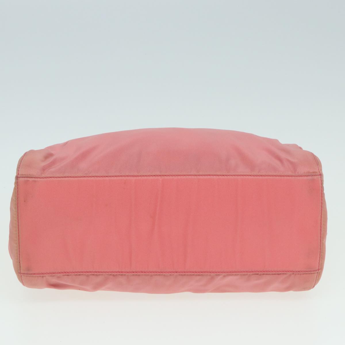 PRADA Hand Bag Nylon Pink Auth 82909