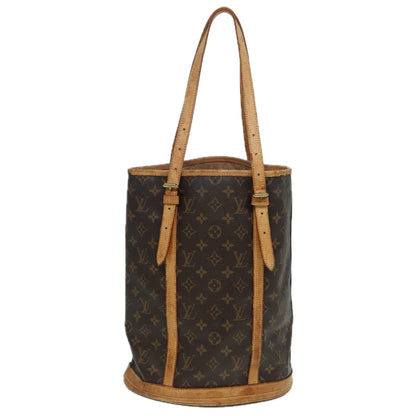 LOUIS VUITTON Monogram Bucket GM Shoulder Bag M42236 LV Auth 82970