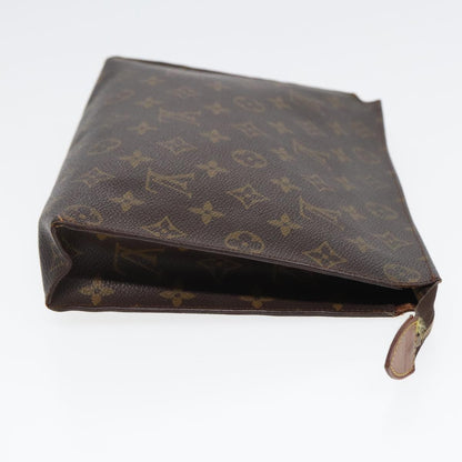 LOUIS VUITTON Monogram Poche Toilette 26 Pouch M47542 LV Auth 82993