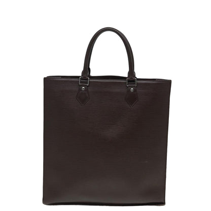 LOUIS VUITTON Epi Sac Plat Hand Bag Mocha Brown M5908D LV Auth 83038