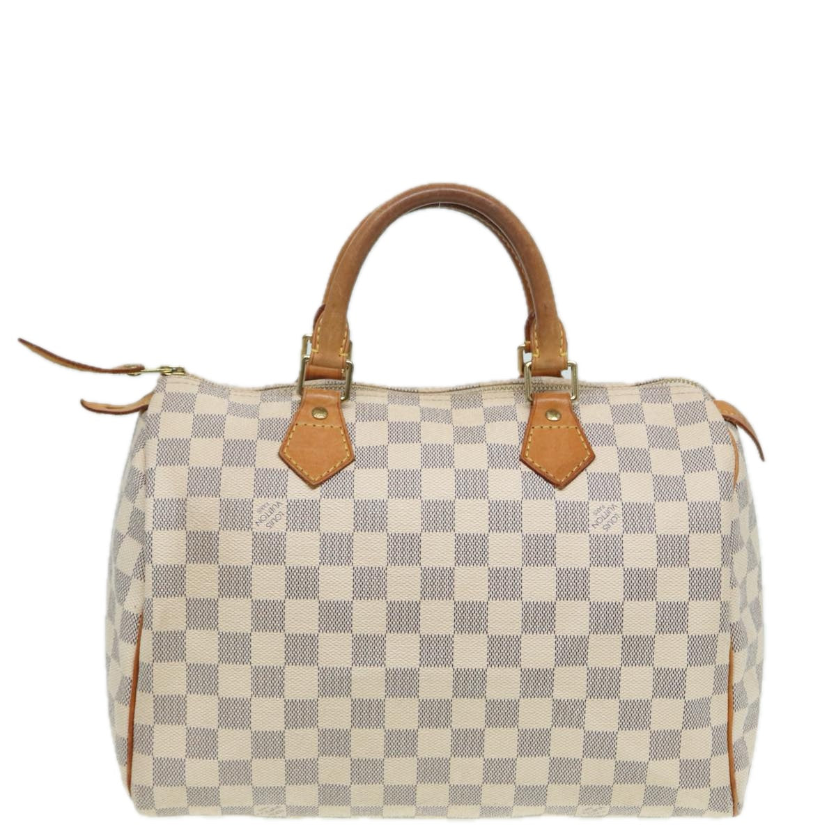 LOUIS VUITTON Damier Azur Speedy 30 Hand Bag N41533 LV Auth 83074